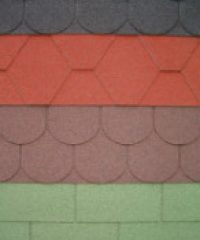 Битуменске шиндре (бибер, правоугаона, хексагон- црвена, зелена, браон, антрацит)